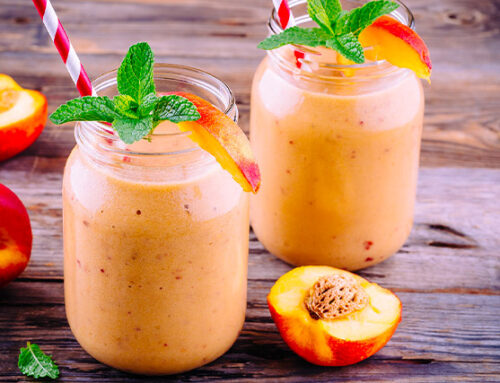 Smoothie alla pesca